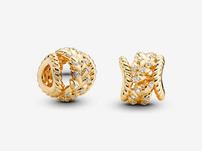 Hollow Wheat Charm