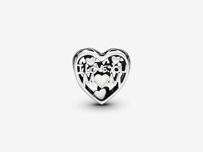 I Love You Mom Charm