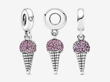 Ice Cream Cone Charm