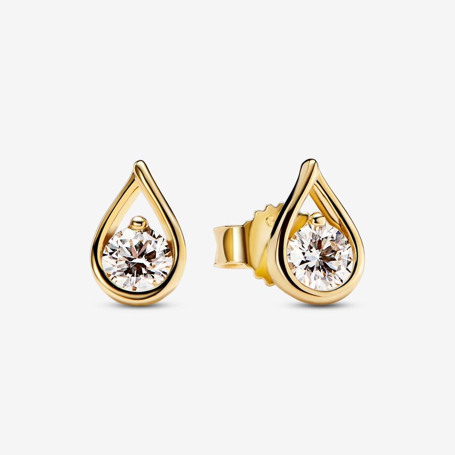 Lab-grown Diamond Stud Earrings 0.50 carat tw 14k Gold