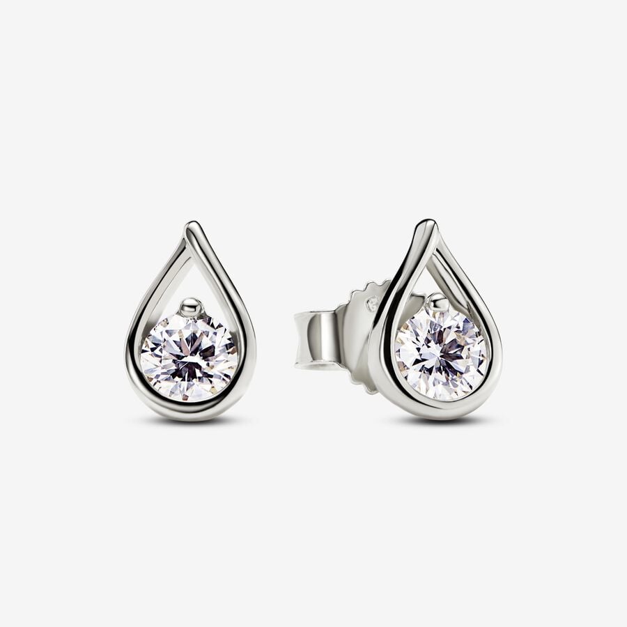 Lab-grown Diamond Stud Earrings 0.50 carat tw 14k White Gold