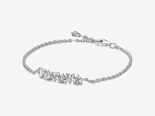 Infinite Love Heart Charm Bracelet