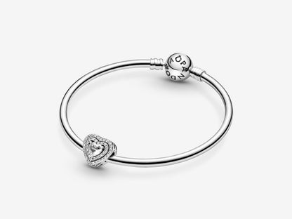 Sparkling Leveled Hearts Charm