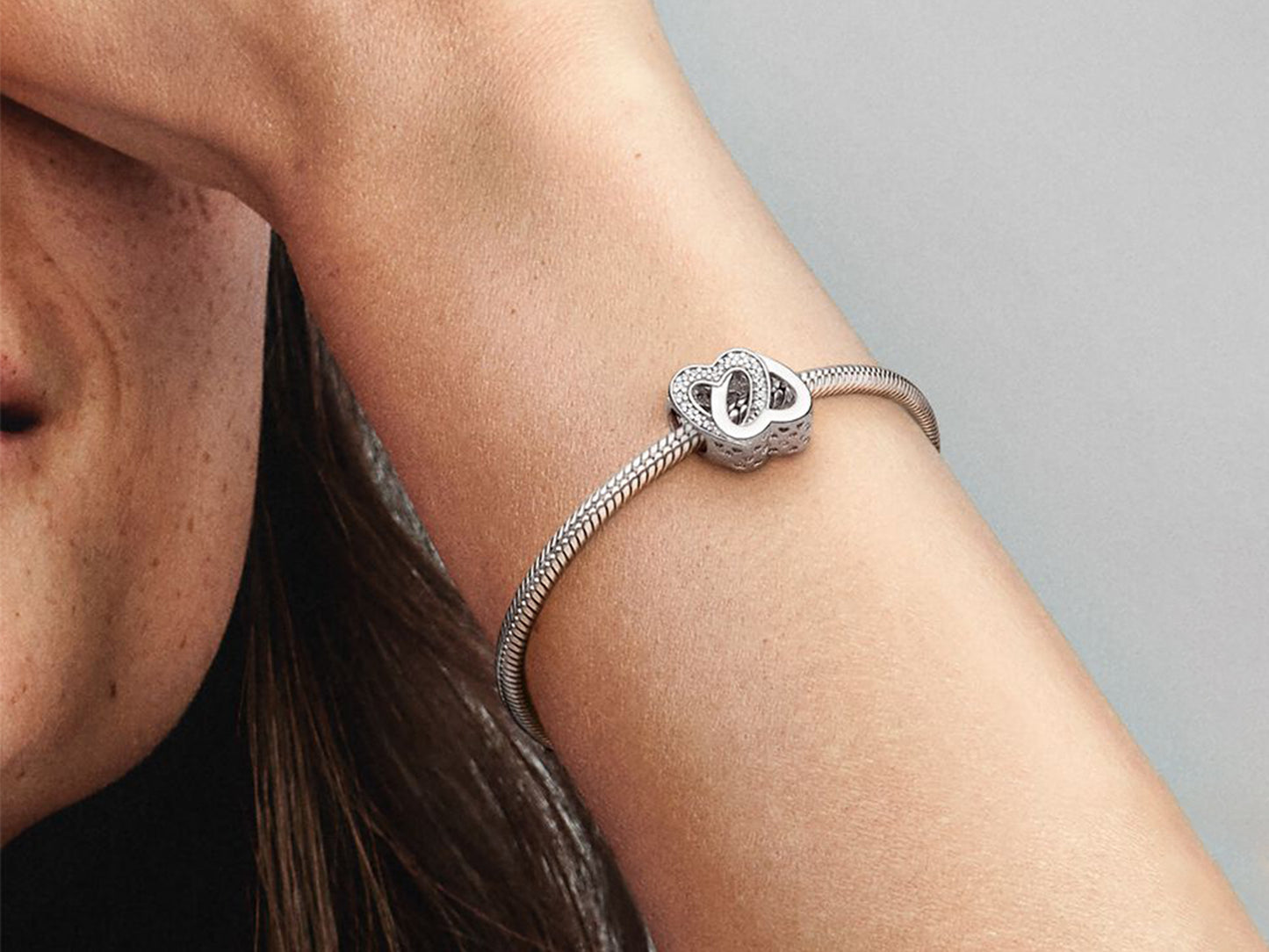 Intertwined Hearts Charm