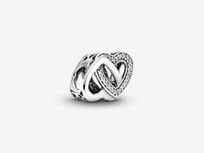 Intertwined Hearts Charm