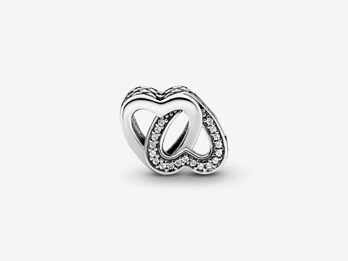Intertwined Hearts Charm