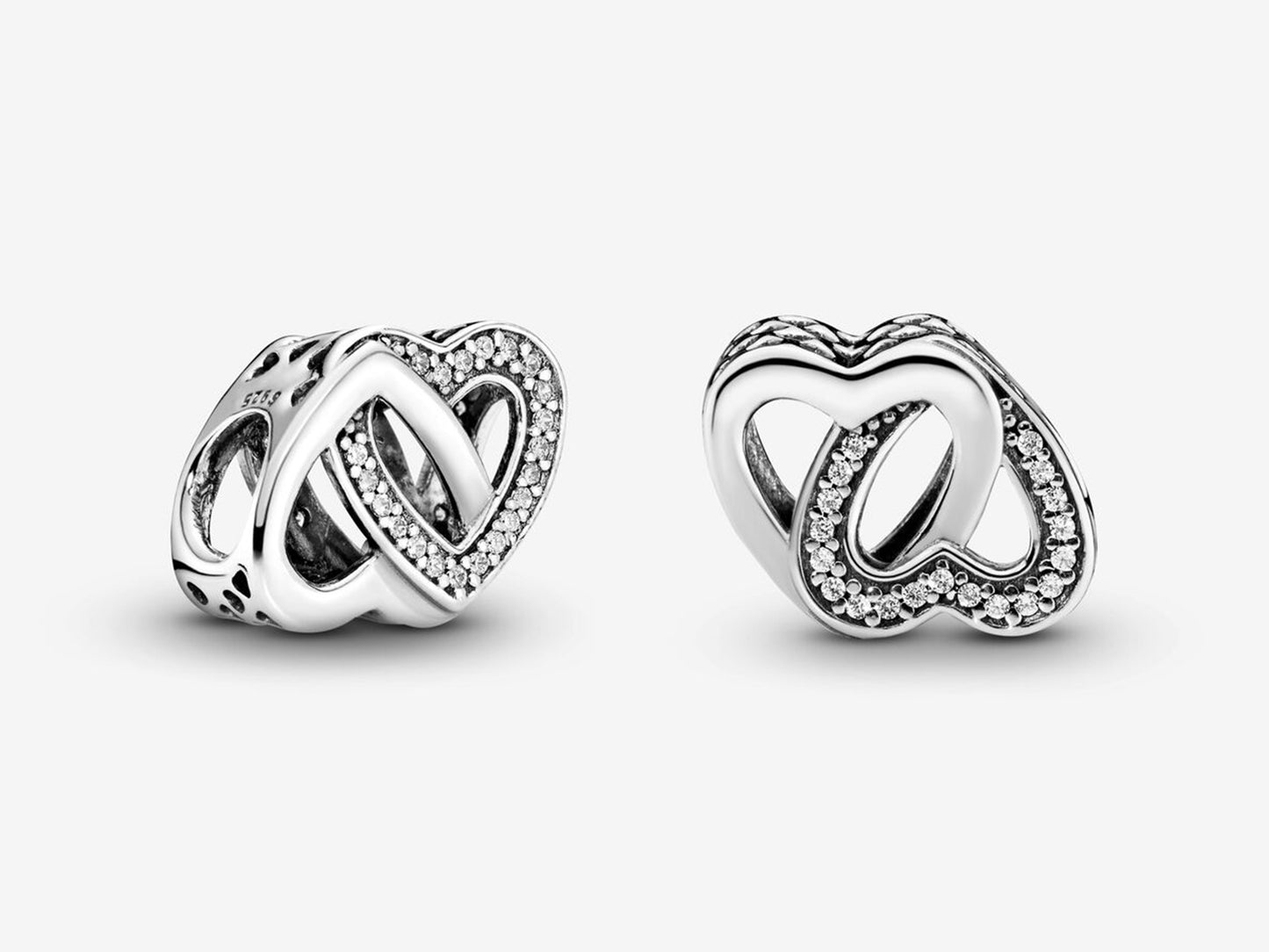 Intertwined Hearts Charm
