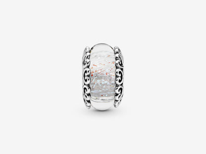 Iridescent Glass Charm