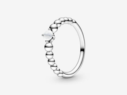 Ivory Bead Elegance Ring