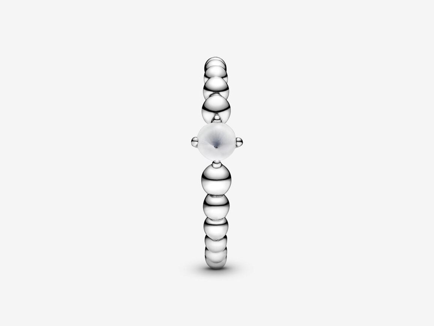 Ivory Bead Elegance Ring