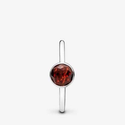 January Droplet Gem Ring