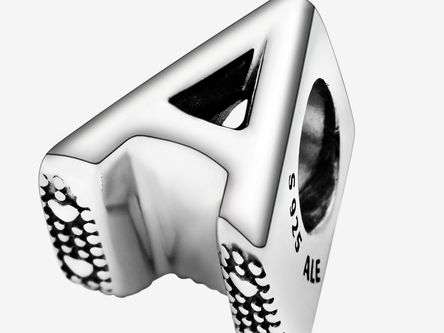 Letter A Alphabet Charm