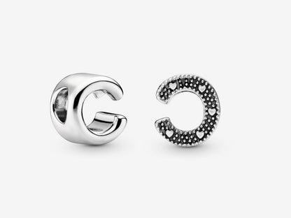 Letter C Alphabet Charm