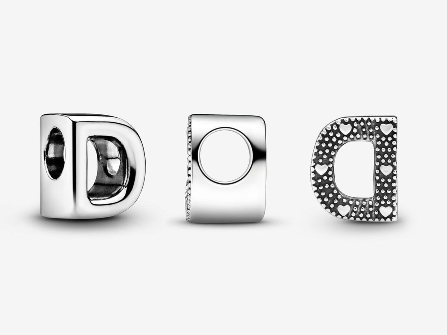 Letter D Alphabet Charm