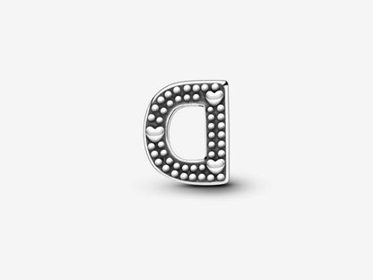 Letter D Mini Charm