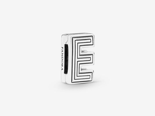 Letter E Clasp Charm