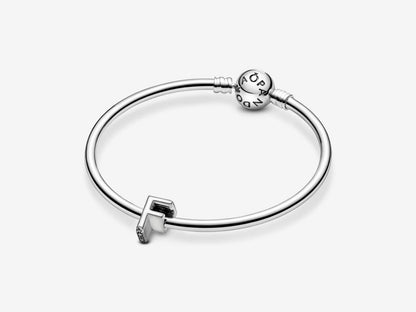 Letter F Alphabet Charm