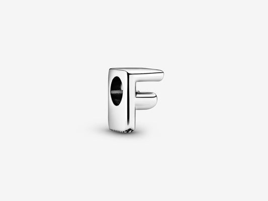 Letter F Alphabet Charm