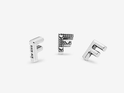 Letter F Mini Charm