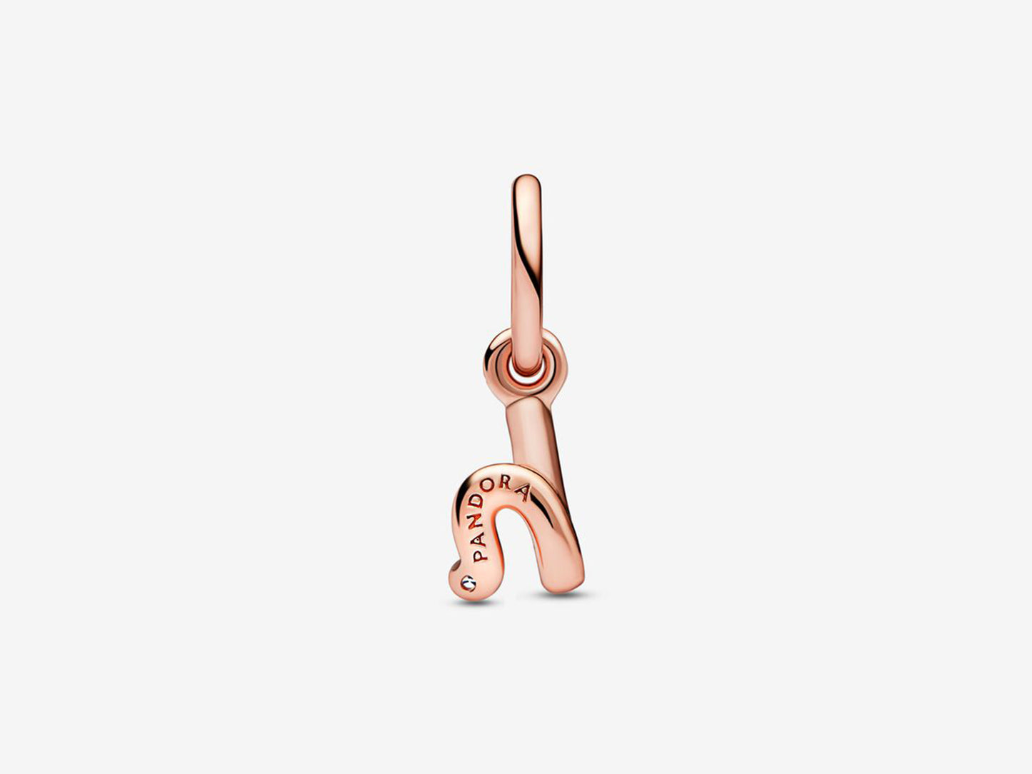Letter H Script Alphabet Dangle Charm