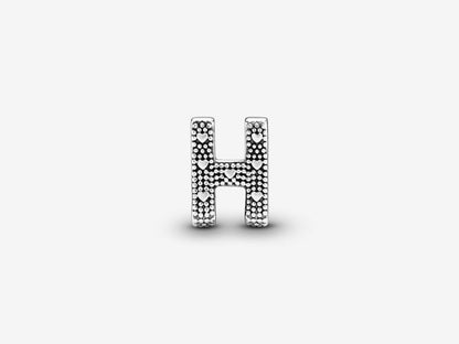 Letter H Alphabet Charm