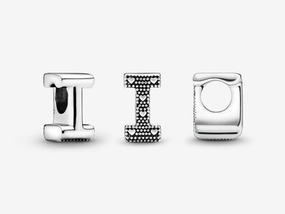Letter I Alphabet Charm