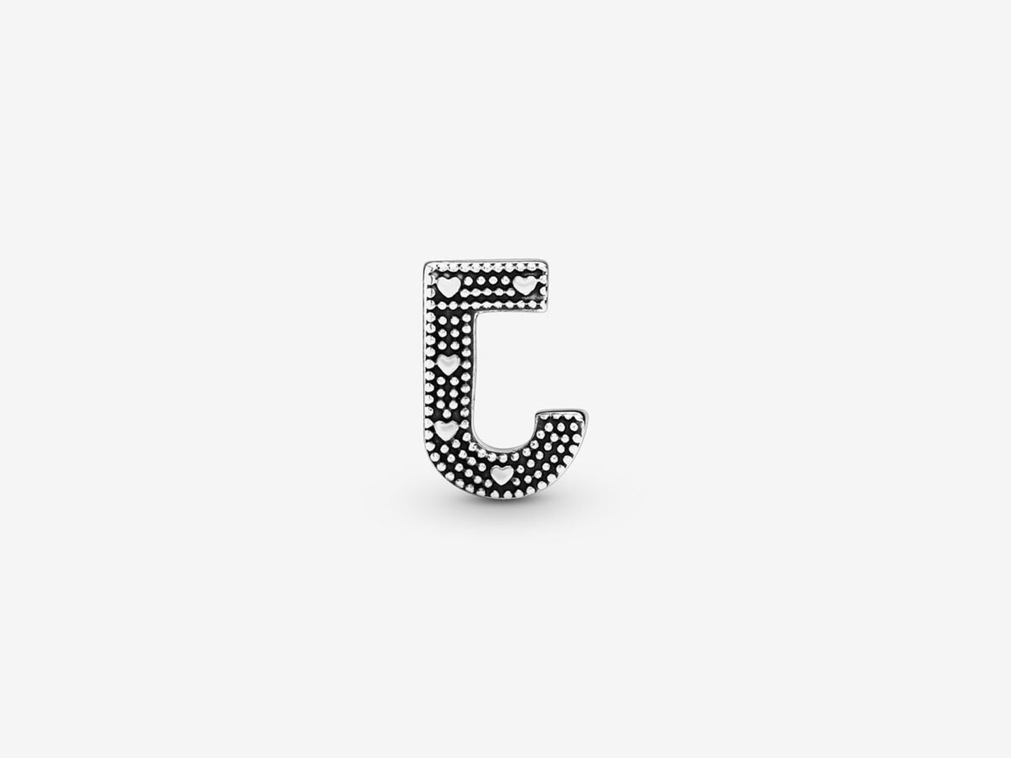 Letter J Alphabet Charm