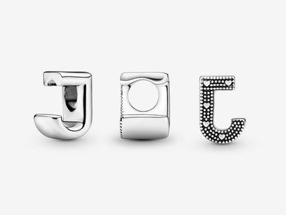 Letter J Alphabet Charm