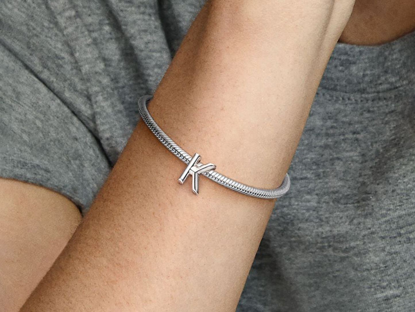 Letter K Alphabet Charm