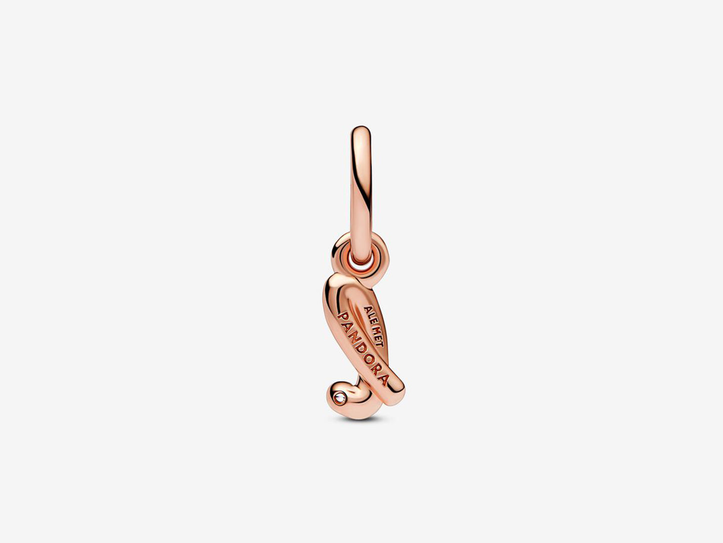 Letter l Script Alphabet Dangle Charm