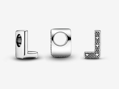 Letter L Alphabet Charm