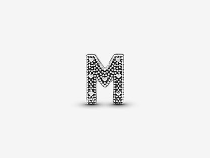 Letter M Alphabet Charm
