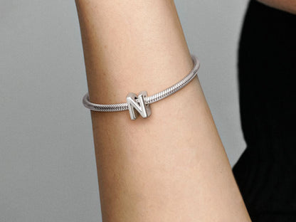 Letter N Alphabet Charm
