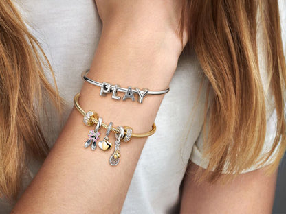 Letter P Alphabet Charm