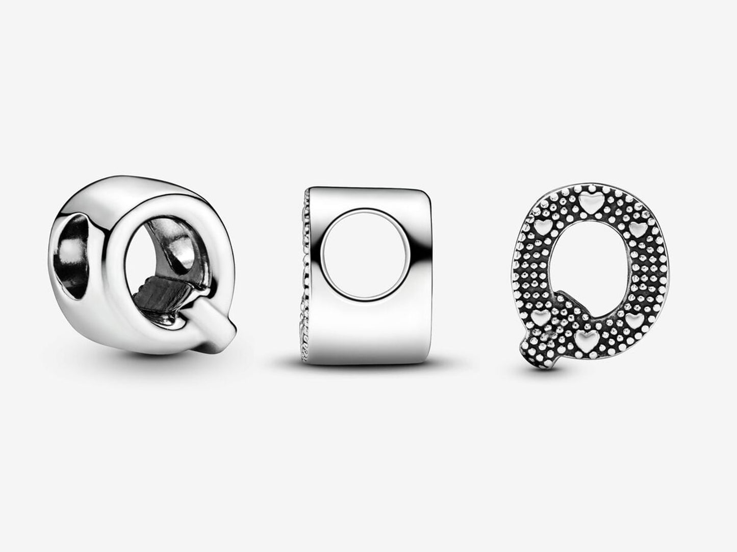 Letter Q Alphabet Charm
