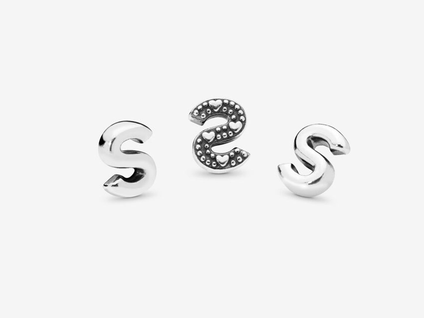 Letter S Mini Charm