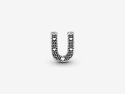 Letter U Alphabet Charm