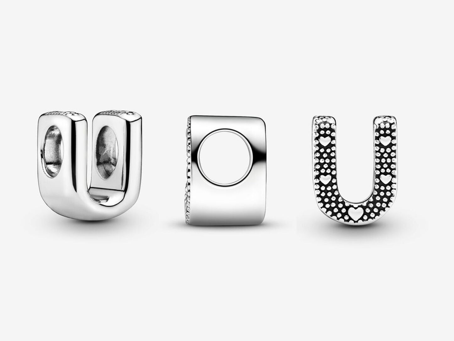 Letter U Alphabet Charm