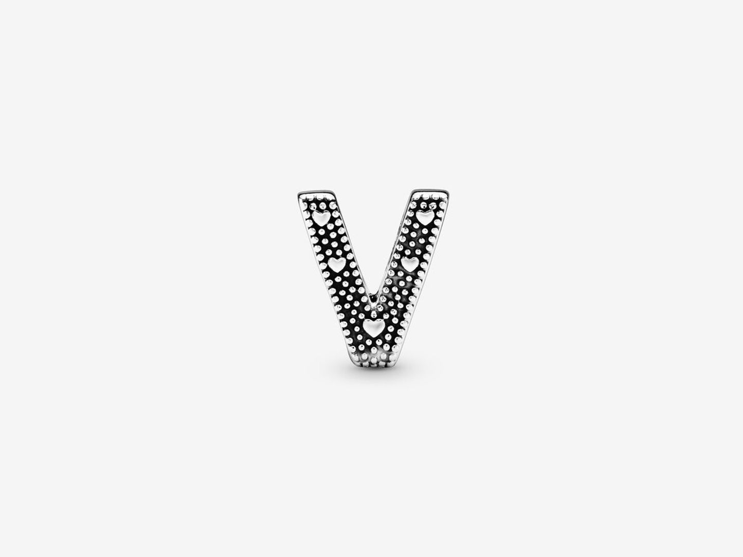 Letter V Alphabet Charm