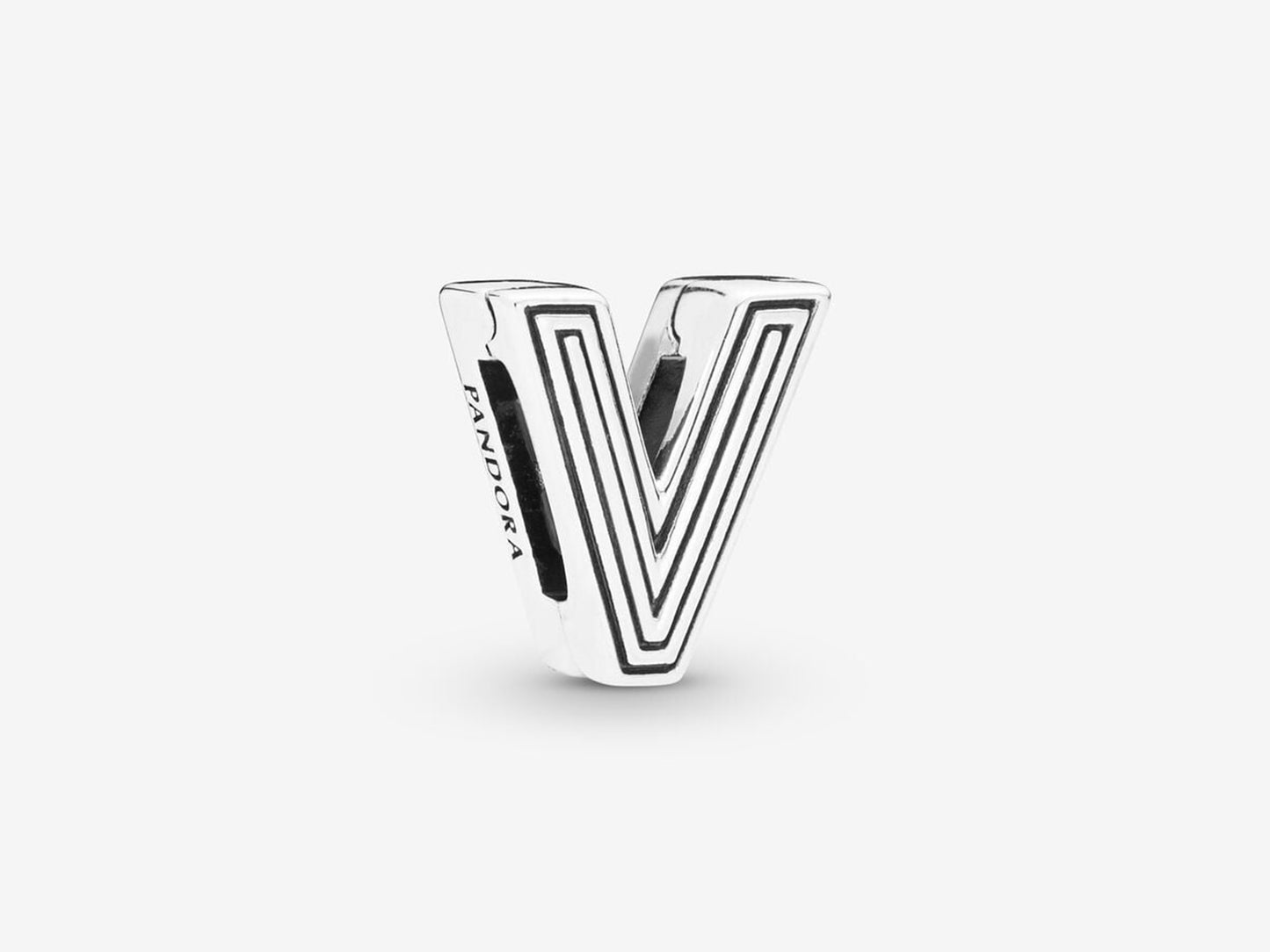Letter V Clasp Charm
