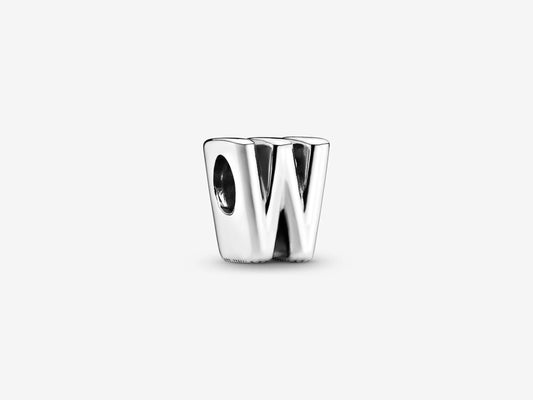 Letter W Alphabet Charm