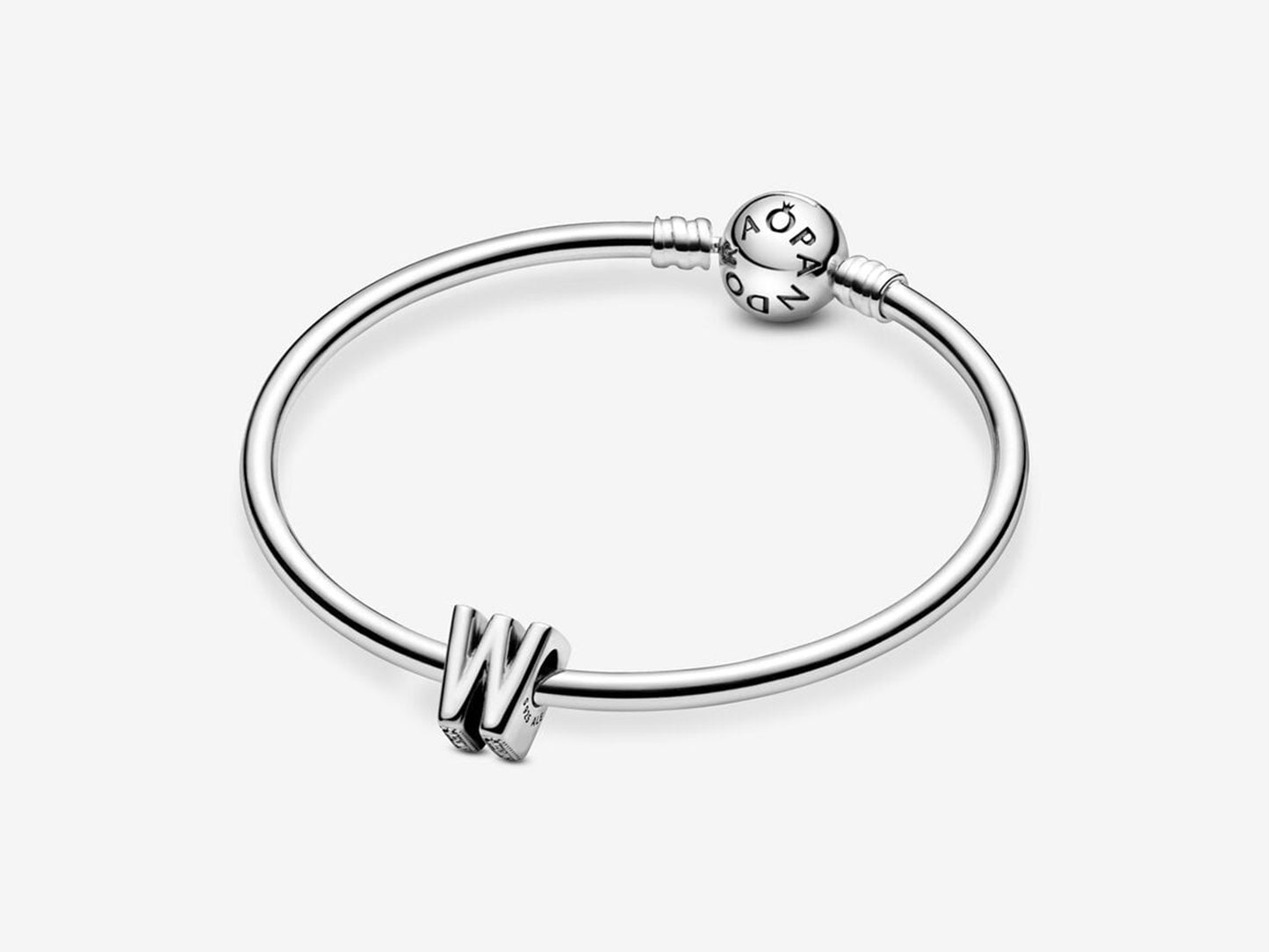 Letter W Alphabet Charm