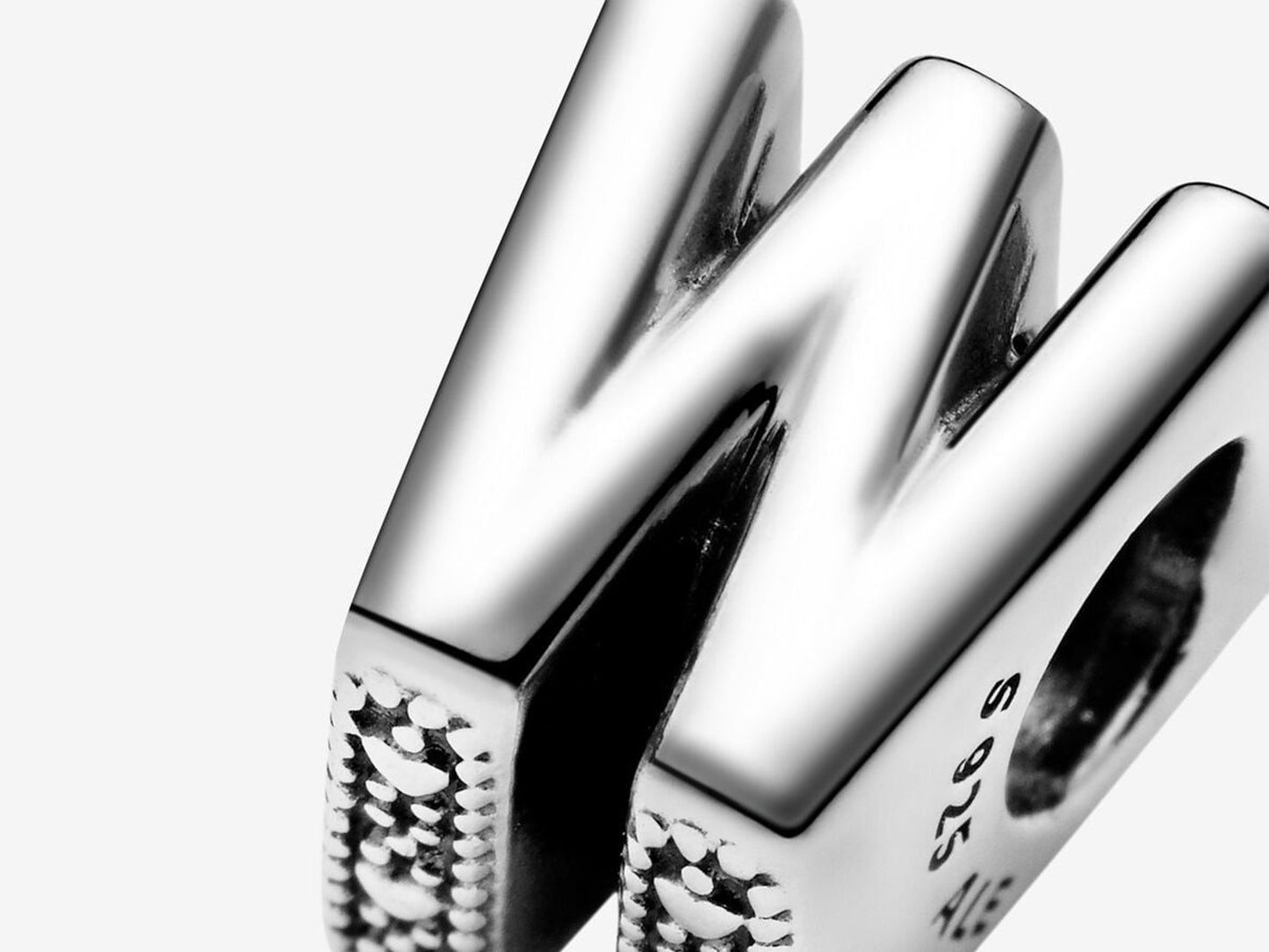 Letter W Alphabet Charm
