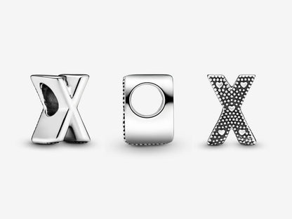 Letter X Alphabet Charm