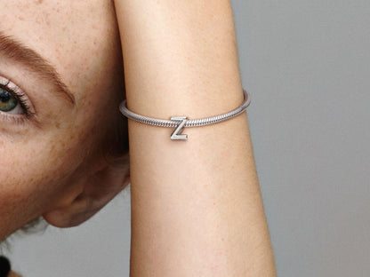 Letter Z Alphabet Charm