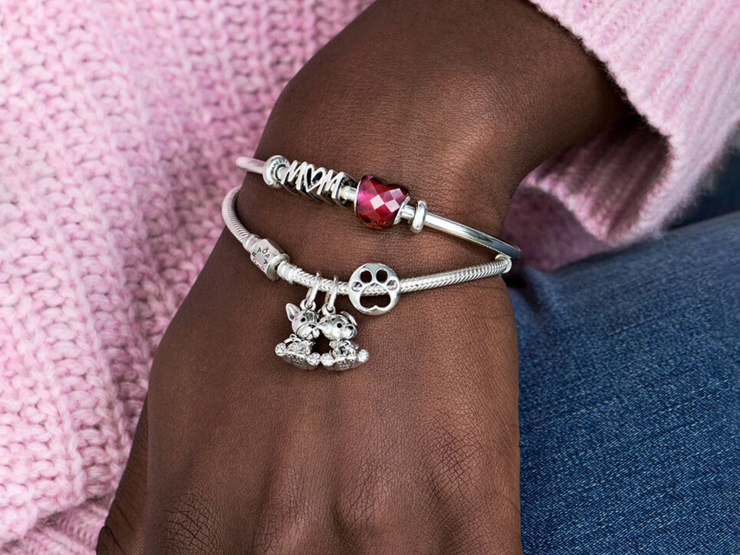 Light Red Heart Charm