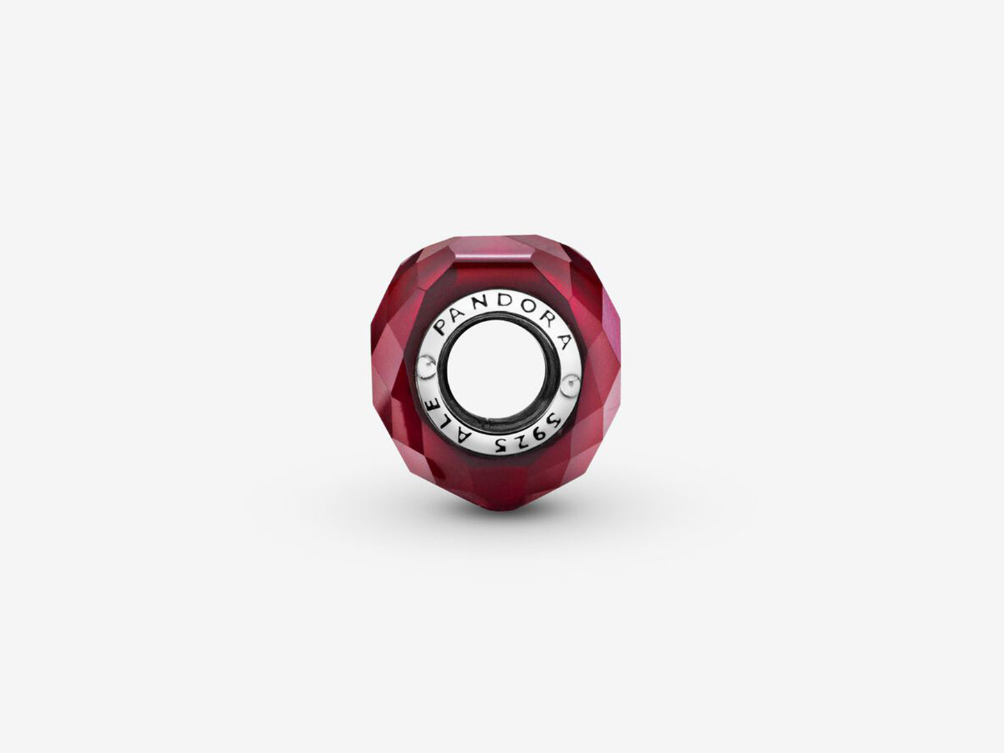 Light Red Heart Charm
