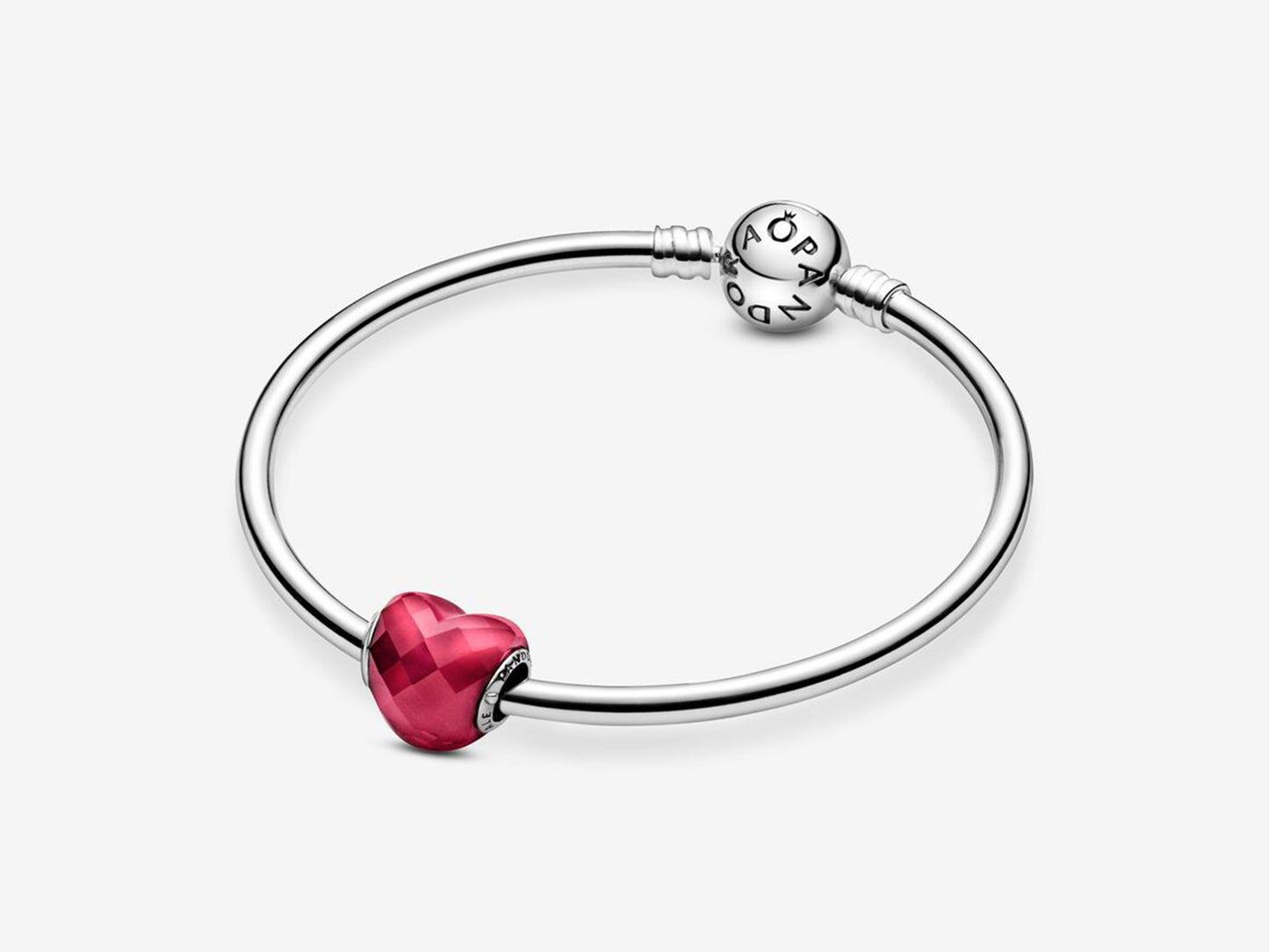 Light Red Heart Charm