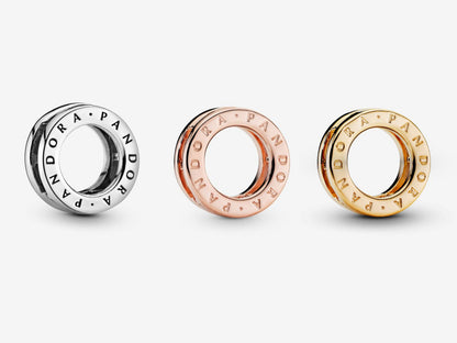 Logo Circle Clip Charm