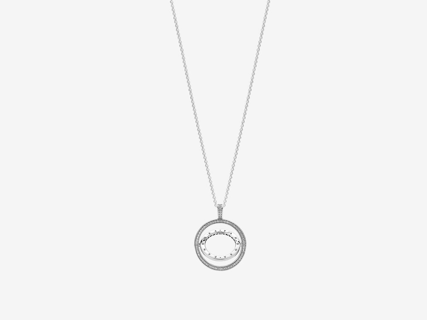 Rotating Medallion Necklace